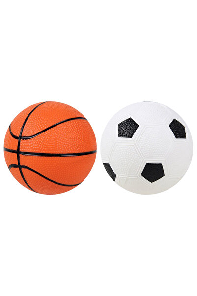 Choice3 Basketball Football 1/2/3PCS Mini Inflation Ball PVC Football Basketb...