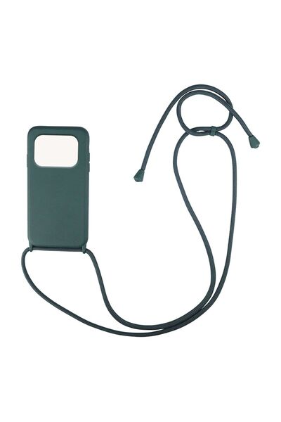 Sonique Θήκη Σιλικόνης με Κορδόνι CarryHang Xiaomi Poco M4 Pro 4G Πράσινο Σκούρο