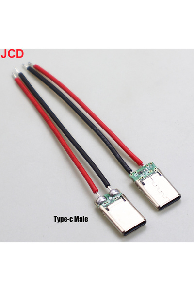 Choice13 10pcs Type c Male 5/10/20pc 2P Micro USB Male Female JACK TypeC USB ...