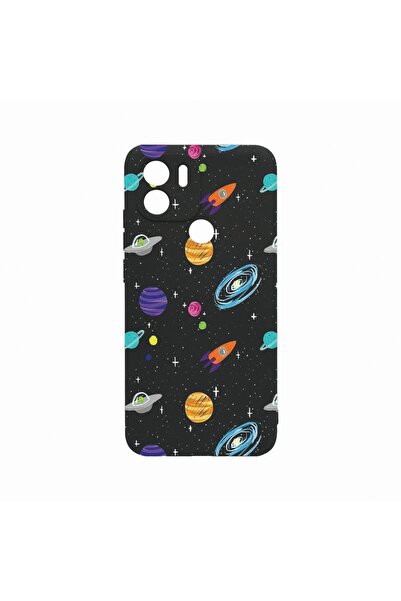 bestcase Калъф, съвместим с Xiaomi Redmi A1 Plus, Вселена, Планети, Устойчив ...