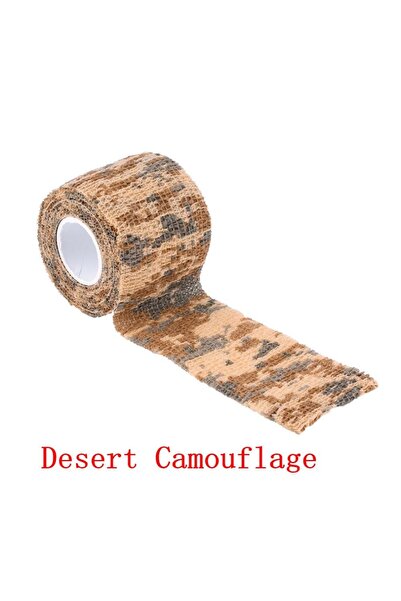 Choice10 Desert Stealth Wrap Self-Adherent Bandage - Waterproof Camo Tape for...