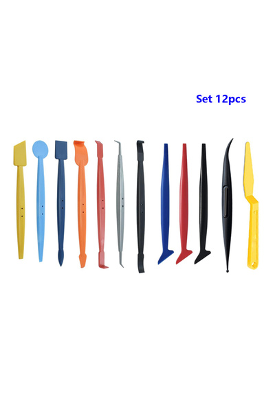 choice2 Kit 12pcs Window Tinting Tool Vinyl Wrap Magnetic Micro Stick Squeege...