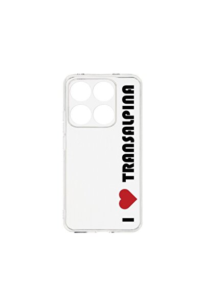 bestcase Θήκη για Xiaomi 14T, BestCase™ Διαφανής Σιλικόνη 2MM, Αγαπώ την Tran...