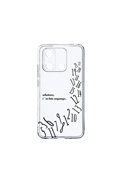 bestcase Clear Silicone Case 2MM, Compatible with Xiaomi Redmi 12C, I'm Late ...
