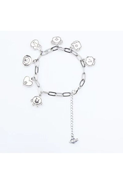Choice BT21 BT21 RJ Koya Shooky Chimmy Fashionable Personality Bracelet Coupl...