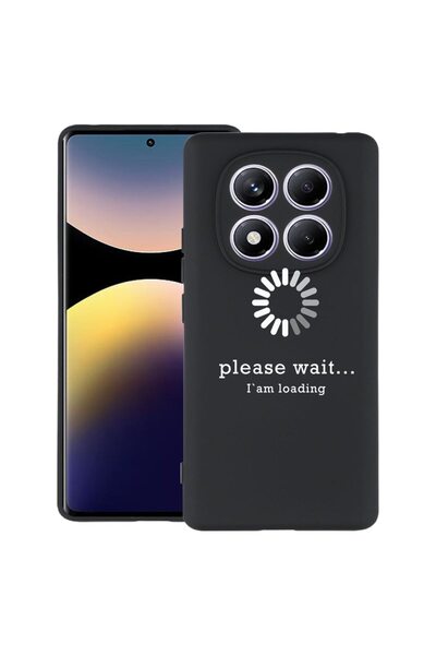 bestcase Husă pentru Xiaomi Redmi Note 15 Pro 5G cu Design Please wait..., TP...