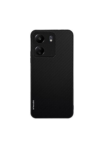 Sonique Θήκη Carbon Series για Xiaomi Redmi 13C 4G / Poco C65 4G Μαύρο