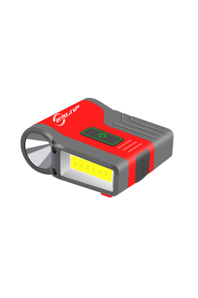 choice2 Red ESLNF Waterproof Intelligent Induction Headlamp COB Head Lamp Cli...