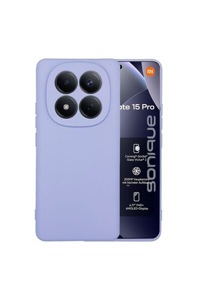 Sonique Θήκη Σιλικόνης My Colors Xiaomi Redmi Note 15 Pro 5G Λιλά