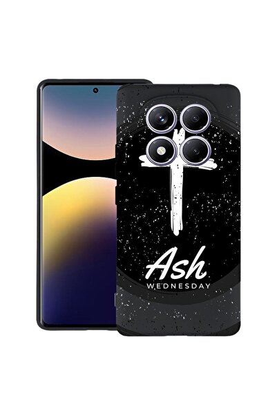 bestcase Husă pentru Xiaomi Redmi Note 14 Pro 4G, Cross - ASH Wednesday, Sili...