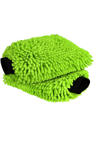 Choice AS Microfiber Car Wash Gloves, Scratch-Free Lint-Free Mitts for Auto M...