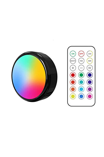 choice2 مصباح واحد مع جهاز تحكم عن بعد، إضاءة ليلية LED RGB قابلة للتعتيم، إض...