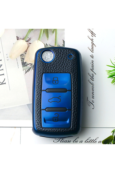 Choice1 tpu case KEYYOU Silicone Car Key Case Cover for Volkswagen Sagitar/Po...