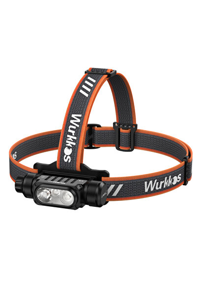 Choice مصباح رأس Wurkkos HD16 بقوة 2500 لومن، يعمل بدرجة حرارة لونية 6000-650...