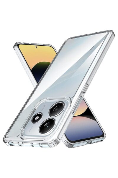 bestcase Противоударен TPU калъф + включено стъклено фолио, съвместим с Xiaom...