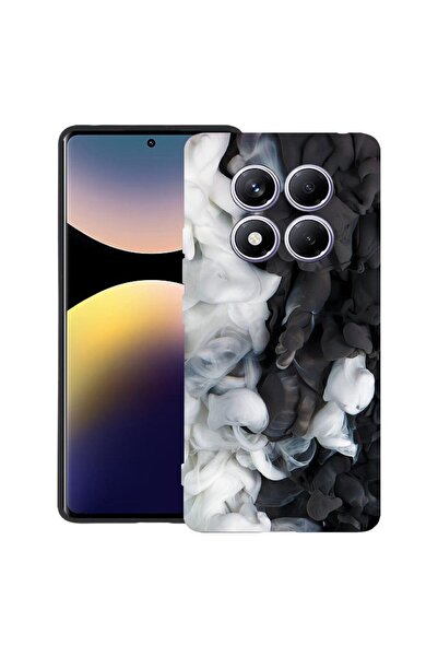 bestcase Husă pentru Xiaomi Redmi Note 15 5G cu Design Liquid Colors, TPU Mat...