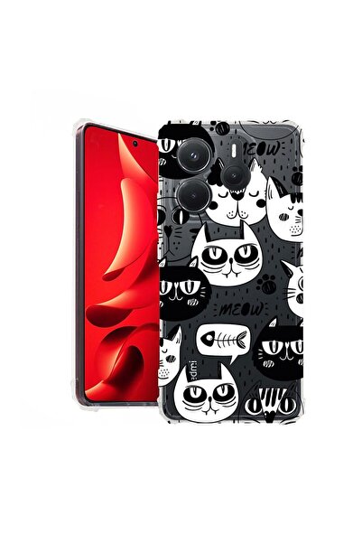 bestcase Θήκη για Xiaomi Redmi Note 14 4G, Αντικραδασμική 1.5MM, Cool Cats, Π...
