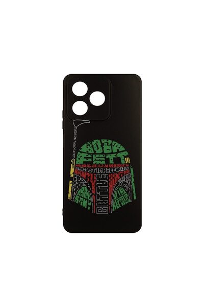 bestcase Husa pentru OPPO A40, BestCase¬Æ Slim SIlicon, Calligraphy Boba Fett...