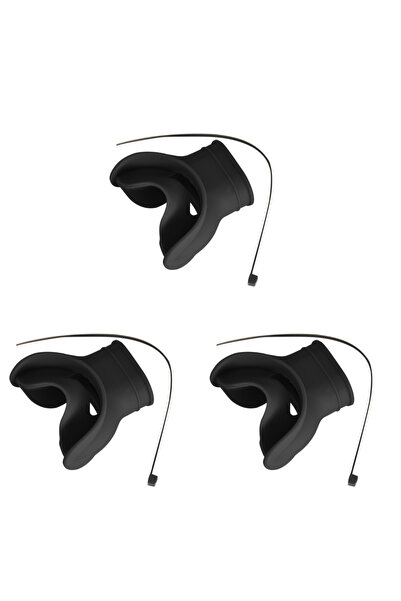 Choice Black Silicone Diving Mouthpieces Lightweight Scuba Diving Mouthpieces...