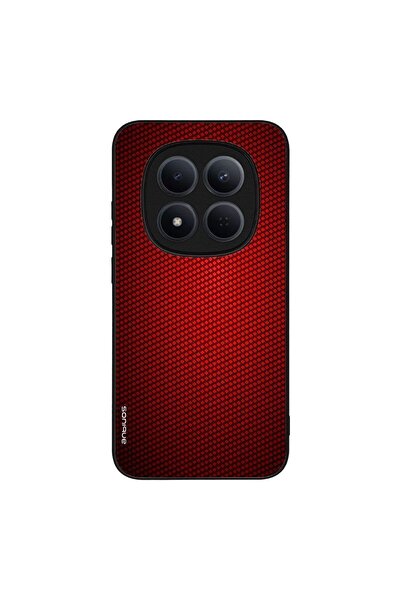 Sonique Θήκη Carbon Series για Xiaomi Redmi Note 15 Pro 5G Κόκκινο
