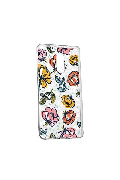 bestcase Husa Silicon Compatibila Cu Nokia 3.2, Flowers - Pastel Colors, rezi...