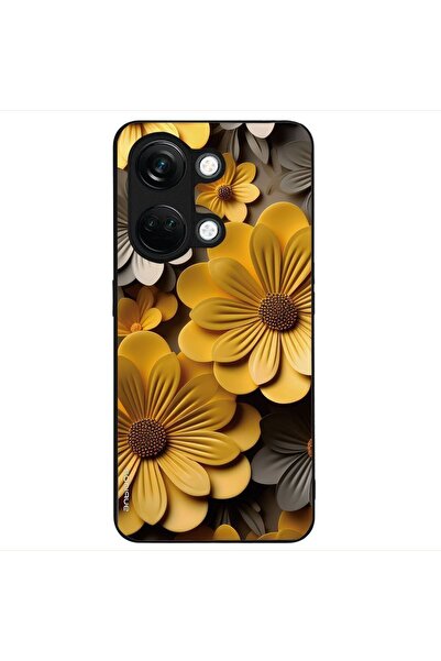Sonique Θήκη 3D Flower Series για OnePlus Nord 3 5G Κίτρινο