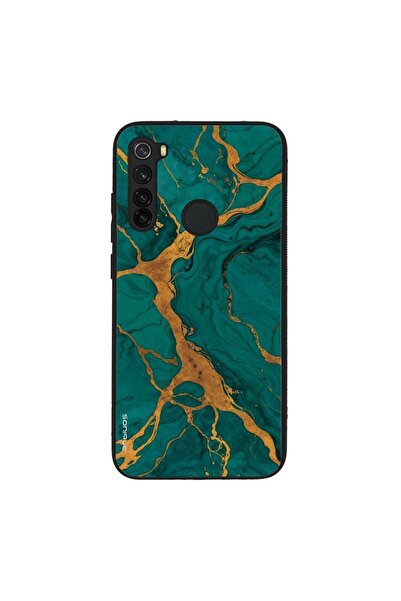 Sonique Θήκη Marble Series για Xiaomi Redmi Note 8 / Redmi Note 8 2021 Πράσινο