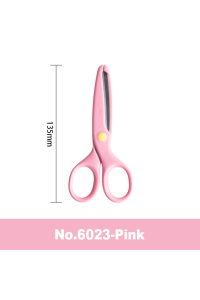 choice2 Deli Pink-1pcs Deli 1/3/12pcs Children Scissors 133mm Kids Safety Sci...
