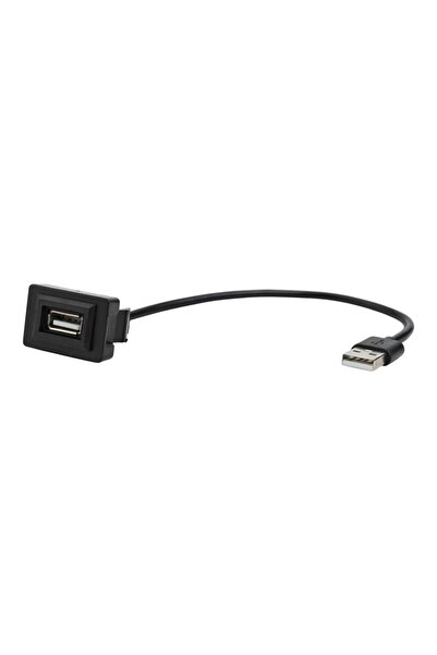 Choice منفذ USB 2.0 أسود مدمج في لوحة القيادة للسيارة لتويوتا شورت داش، هايلك...