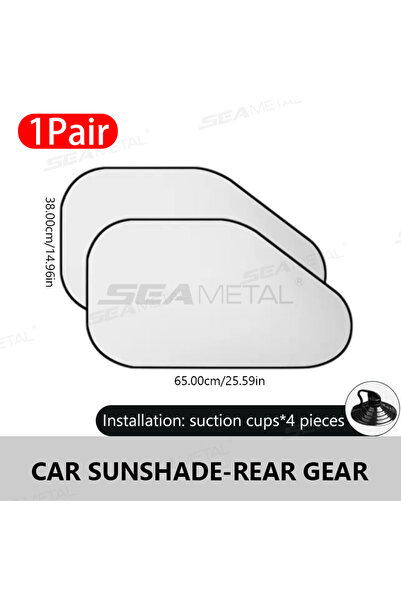Choice 2x Front Side Window BLALION Car Sun Shade UV Protection Cover Foldabl...