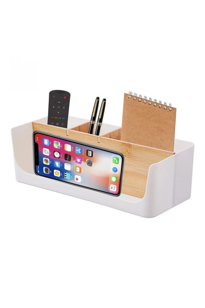 NO BREND Organizator de Birou Ellipse White, Suport pentru Pixuri și Accesori...