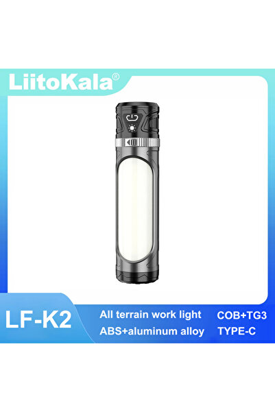 Choice مصباح تخييم LiitoKala LF-K2 بزر دوار - يضيء فورًا جميع أعمال الجبال