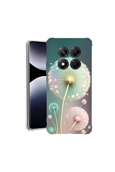 bestcase Husă pentru Xiaomi Redmi Note 15 5G cu design Green Dandelion, anti-...