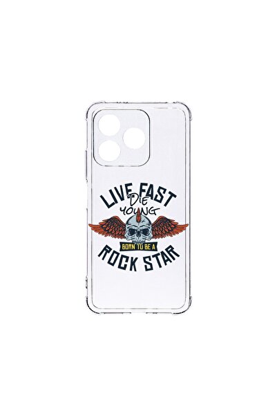bestcase Θήκη για Xiaomi Redmi 13, BestCase® Αντικραδασμική 1.5MM, Rock Star,...