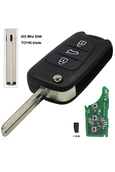 Choice3 TOY40 Blade jingyuqin For Hyundai I30 IX35 ELANTRA Tucson SONATA NF 4...