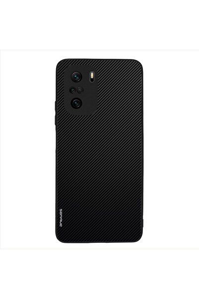 Sonique Θήκη Carbon Series για Xiaomi Poco F3 / Mi 11i Μαύρο