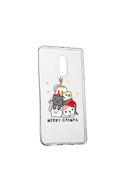 bestcase Husa Silicon Compatibila Cu LG X Power 3, Merry Catmas, rezistenta l...