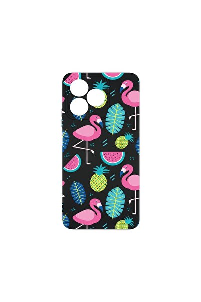 bestcase ¬Æ Husa Premium Silicon, Compatibila Cu Xiaomi Redmi 13, Flamingo, S...