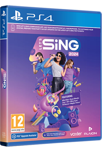 RAVENSCOURT Let's Sing 2024 (Playstation 4)