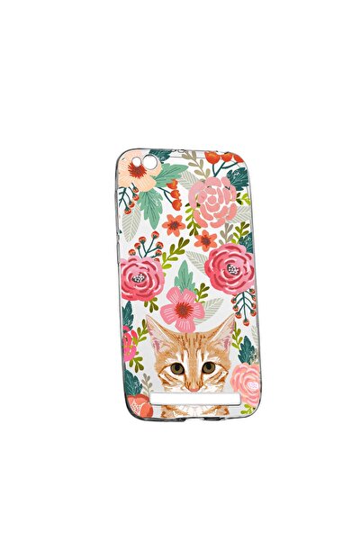 bestcase Husa Cat and Flowers, pentru Xiaomi Redmi 5A, rezistenta la uzura, a...