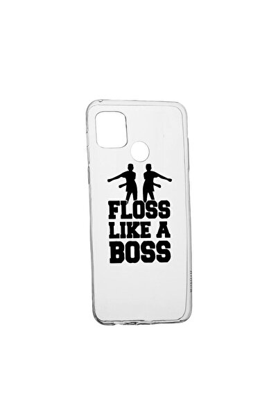 bestcase Husa Silicon Compatibila cu Realme C21, Floss Like A Boss, rezistent...