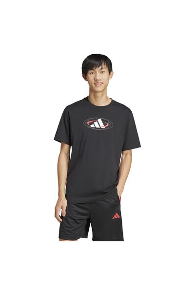 adidas Bărbați& # Tricou cu mânecă scurtă: House of Tiro, cu imprimeu grafic,...