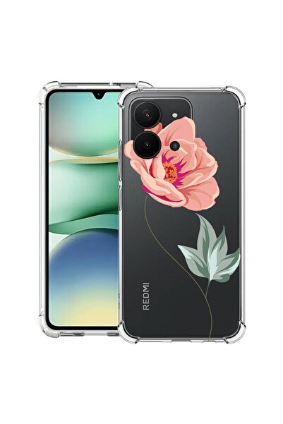 bestcase Husă pentru Xiaomi Redmi 15C 4G (171 MM) cu design trandafir, anti-ș...