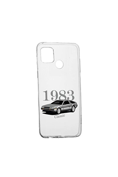 bestcase Husa Silicon Compatibila cu Realme C21, Classic Car, rezistenta la u...