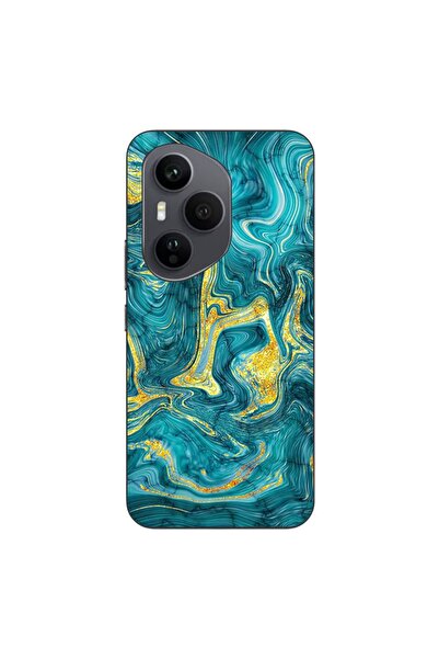 OEM Калъф, съвместим с Honor 400 Pro, силиконов гел TPU, с абстрактен десен и...