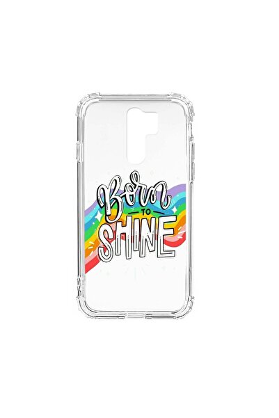 bestcase Husa Anti Shock Silicon Compatibila Cu Xiaomi Redmi 9, Born To Shine...