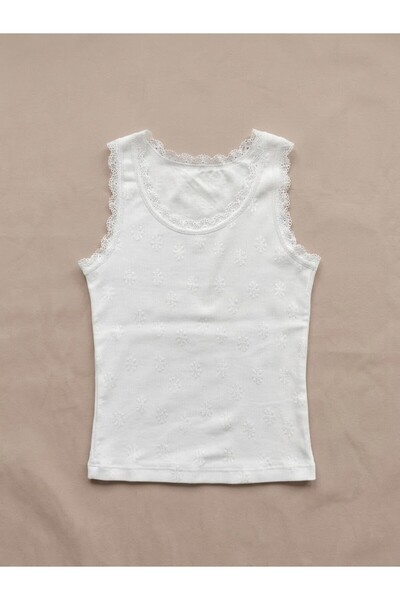 ZEYZEY 8202 Girls' Wide Strap Tank Top