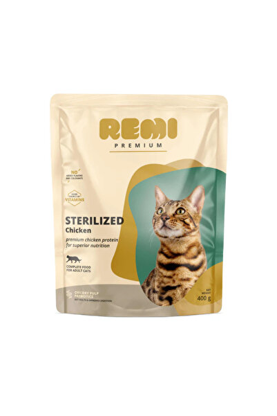 remi Hrana uscata Premium pentru pisici sterilizate, cu pui, 400 g