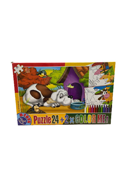 D-Toys Color Me Puzzle - Puppy