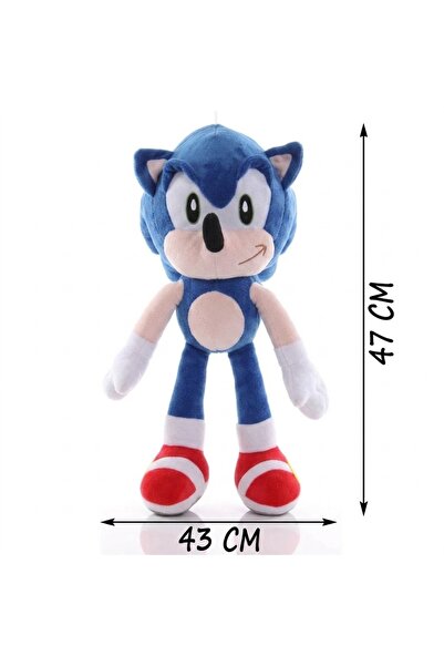 LISSIDOLL Sonic the Hedgehog Peluş Oyuncak Hızın ve Eğlencenin Adresi